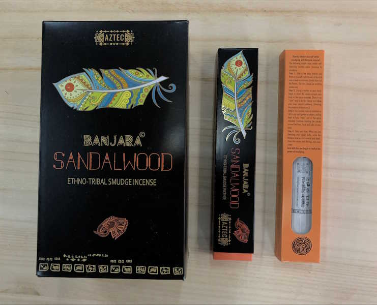 Incienso Sandalwood Banjara